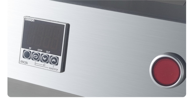 Precision Temperature Control Panel Omron Digital Controller Interface