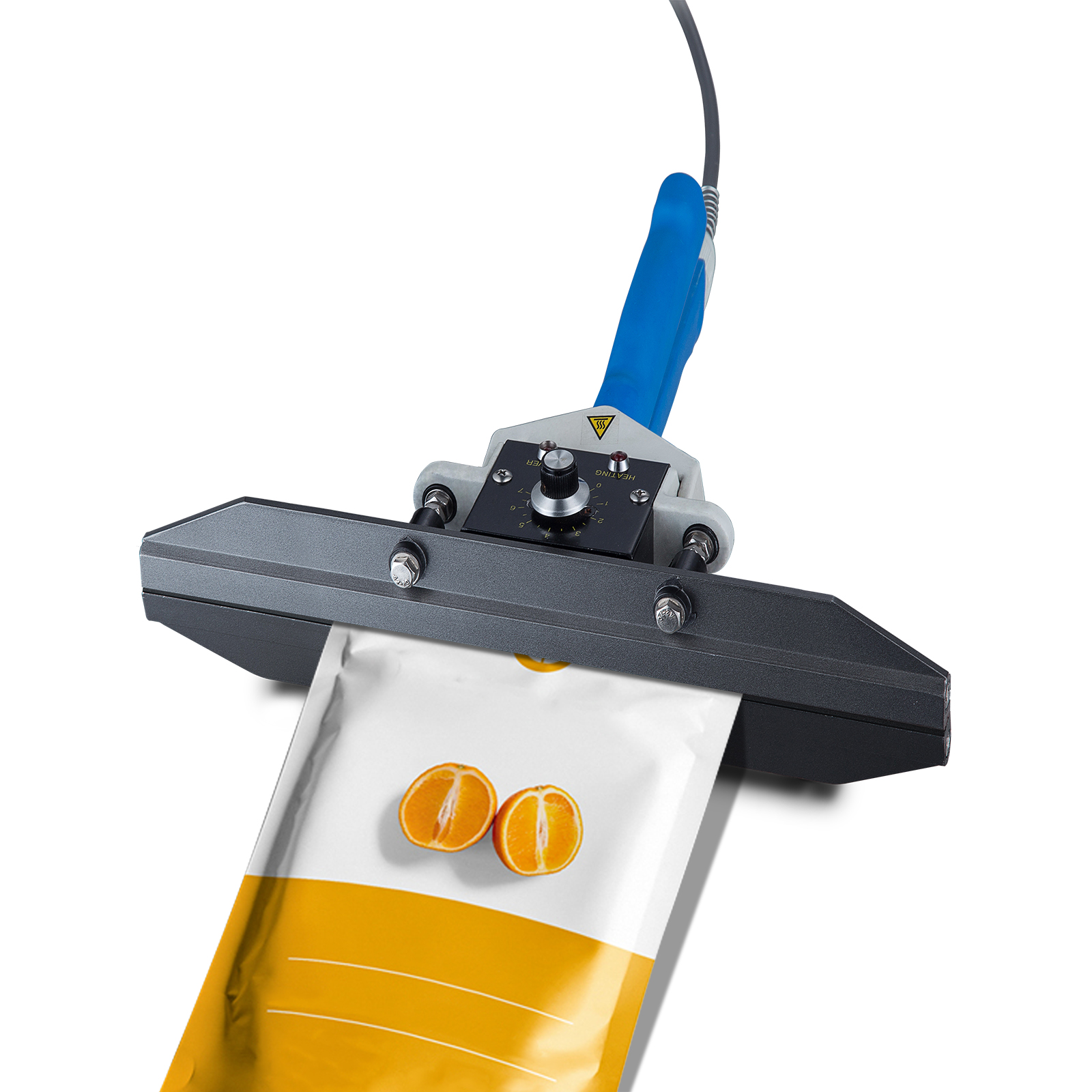 FKR-300 Seller portátil Máquina de envoltura portátil de calor directo para películas en PE, PVC, PP
