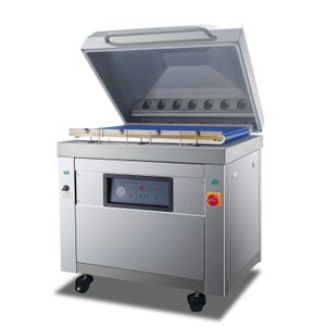 Máquina de embalagem de pó de vácuo de cinto automático DZQ-850s para alimentos para carne 