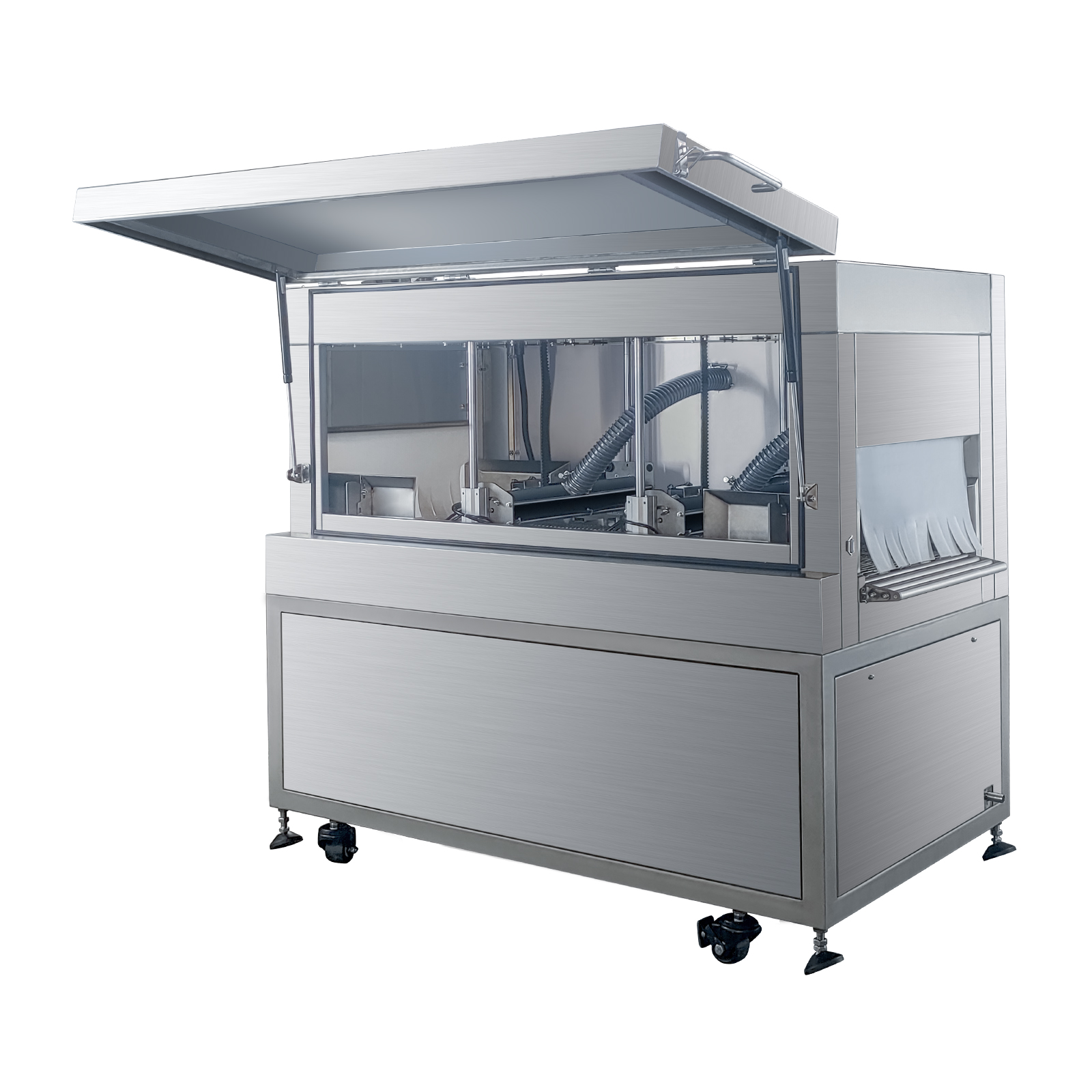 FG-1554 Automatic In-line Dryer Tunnel Fully Automatic High-yield Industrial And Commercial Food Air Drying Machine 