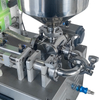 DFJ-200 Sauce Filling Machine Pneumatic Sealing Mixing System High-Precision
