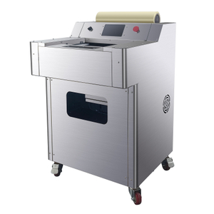 iWarp Vertical Semi-Automatic Plastic Wrap Machine Universal for Fruits/Vegetables with/without Trays