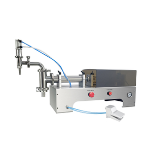 SLF- Pneumatic System Pneumatic Control Stainless Steel Semi-automatic Single Nozzle Liquid(oil/berverage/shampoo) Filling Machine