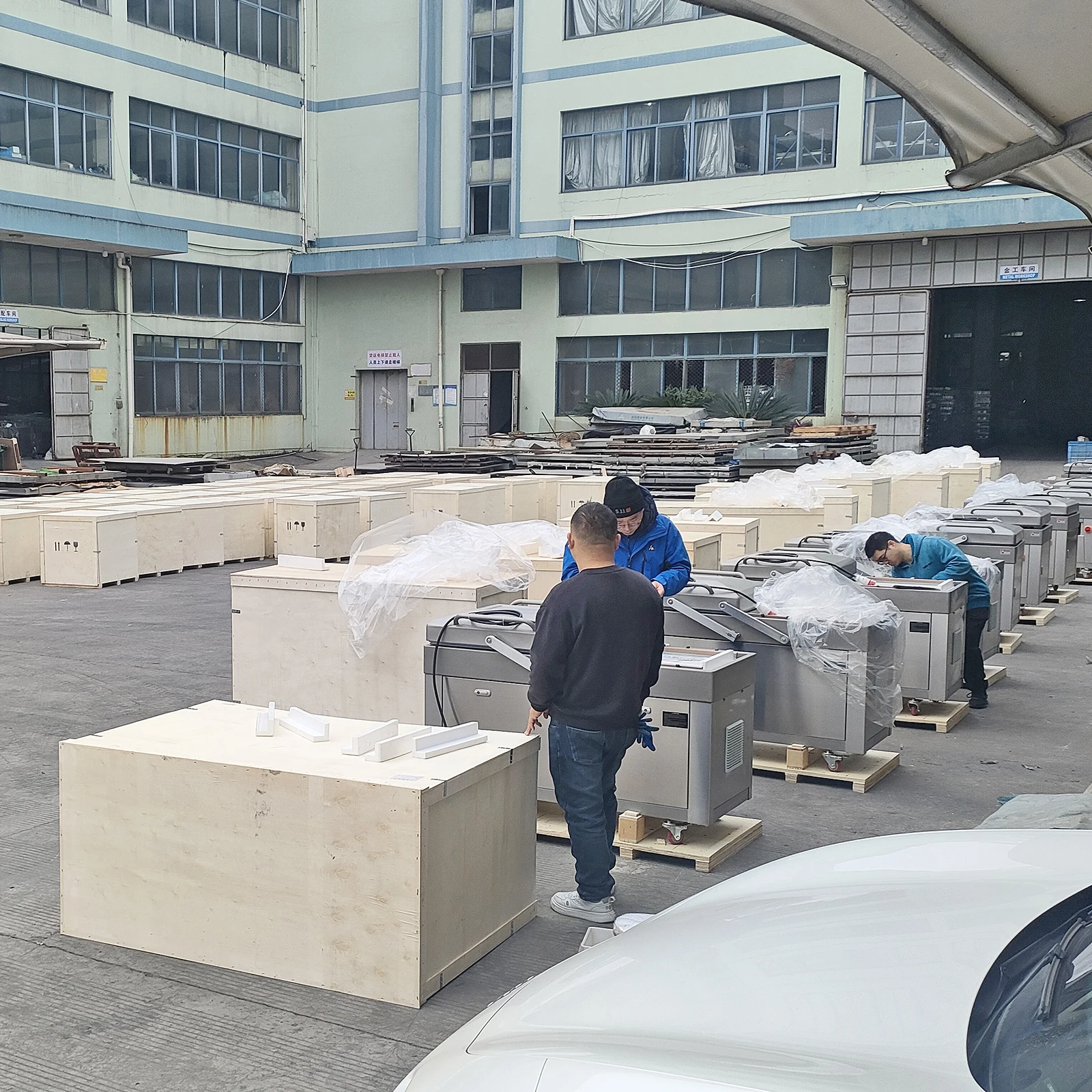 Double-Chamber Vacuum Packaging Machine