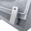 DZX-400 Tilted Vacuum Sealer for Upright Bags - Stationary Design with Swivel Wheels, Ideal for Home & Commercial Us