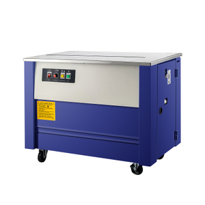 KZB semi-automatic PP strapping machine, carton bundling machine, industrial grade packaging machine, no buckle hot melt