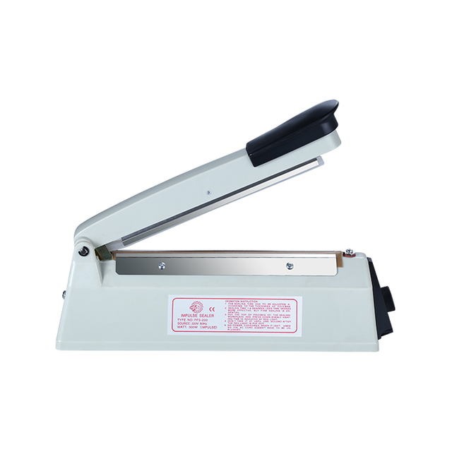 PFS-200P Foot Operation Foot Pedal Heating Sealer / Vertical Aluminium Foot Pedal Sealer Heat Plastic Bag Sealing Machine